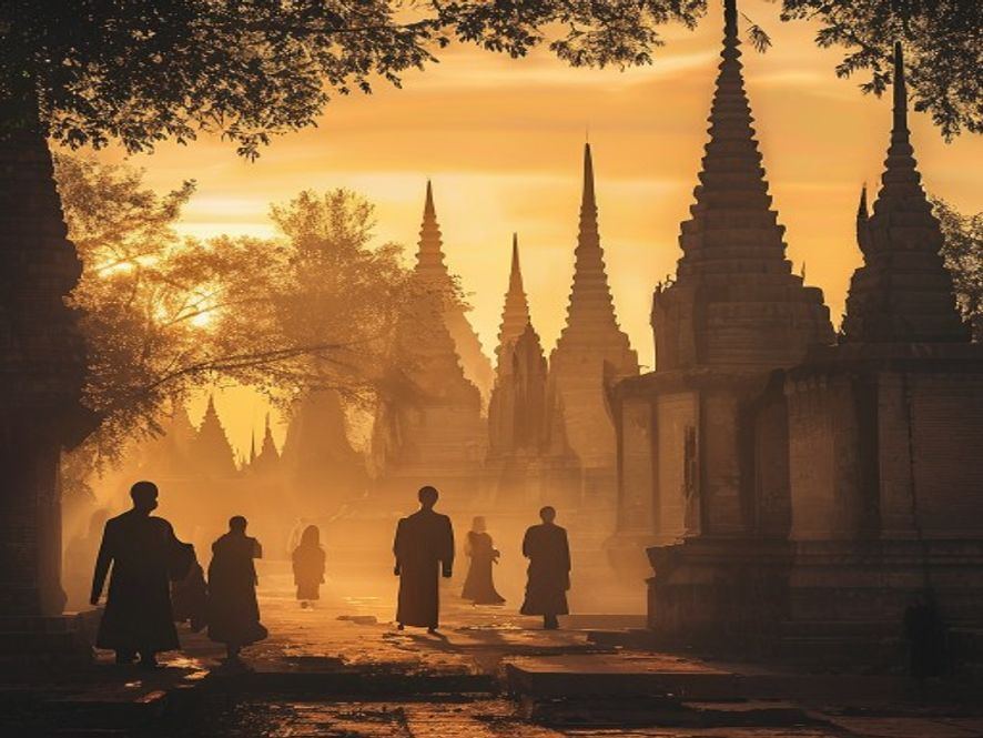 รอยจารึกแห่งศรัทธา: เมื่อสายลมแห่งอดีตพัดผ่านเจดีย์ชัยมงคล