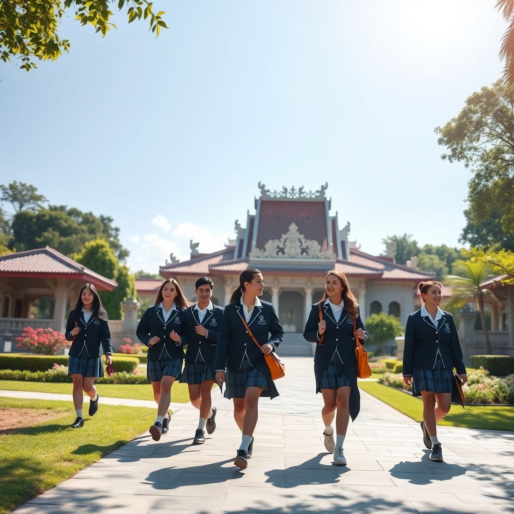 เปิดประสบการณ์ธรรมะนอกห้องเรียน: คณะครูและนักเรียนโรงเรียนดวงพรเยือนวัดพระธรรมกาย