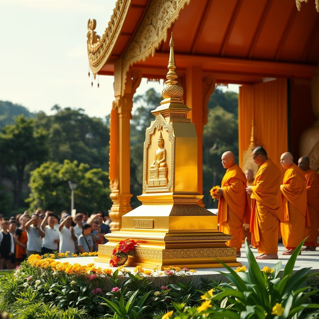 แรงศรัทธาแห่งบุญใหญ่: บันทึกพิธีวางศิลาฤกษ์สร้างวัดร่วมกับหลวงปู่ศิลา