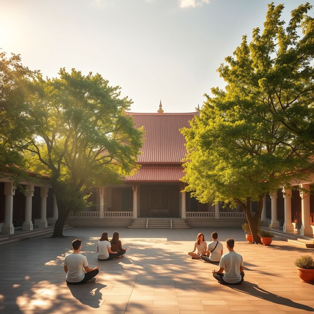 ก้าวแรกแห่งความสงบ: บันทึกการเดินทางผ่านโครงการธรรมะสัญจร