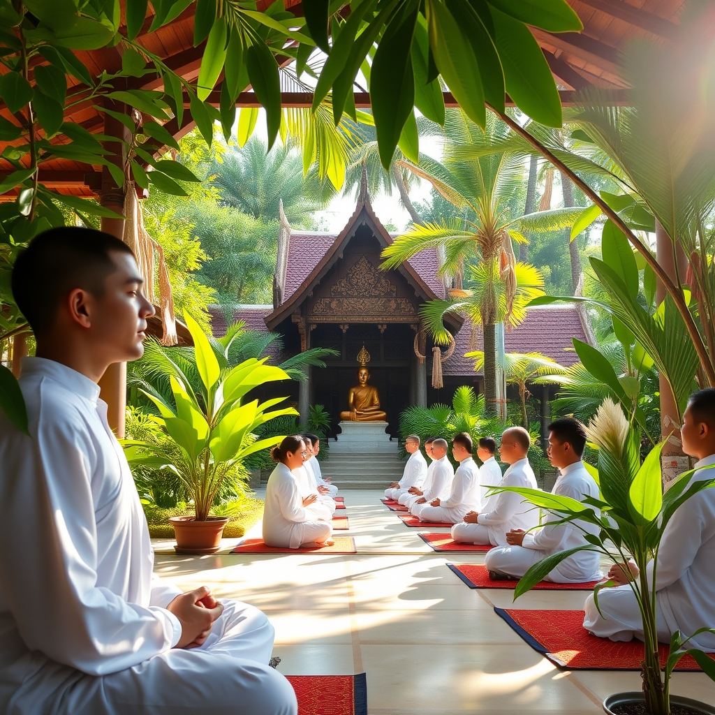 ศูนย์ปฏิบัติธรรมแก้วระนอง พื้นที่พักใจท่ามกลางความสงบในจังหวัดระนอง